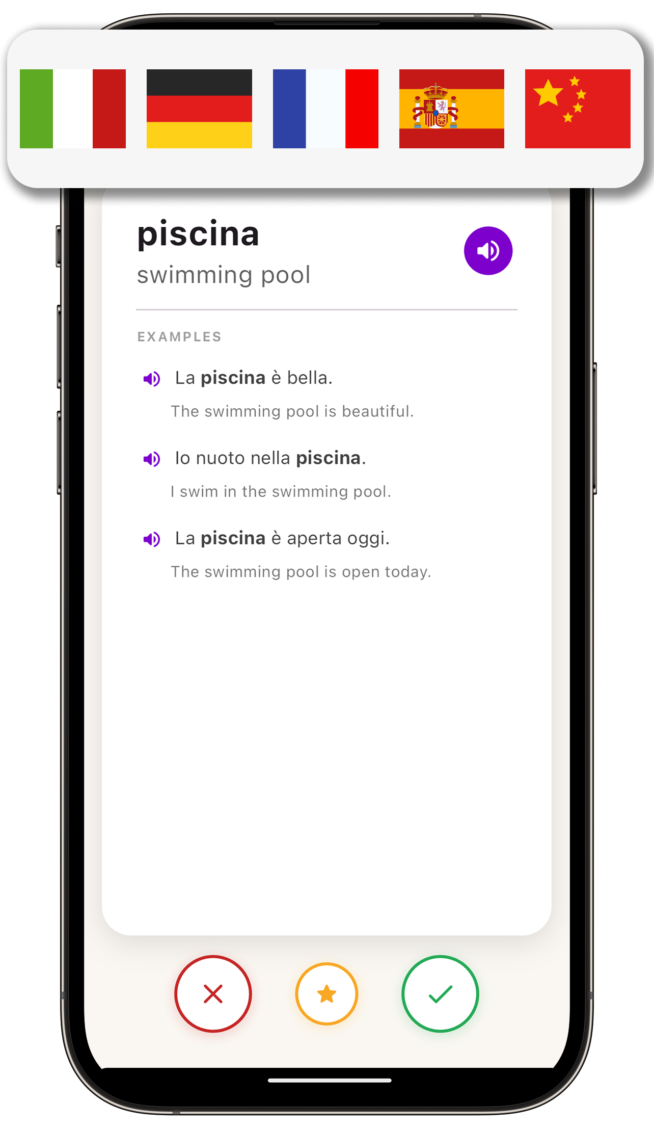 Vocabulary & Flashcards App